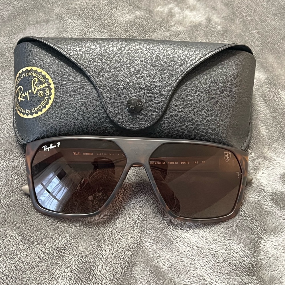 Ray-Ban Brown Sunglasses with Case